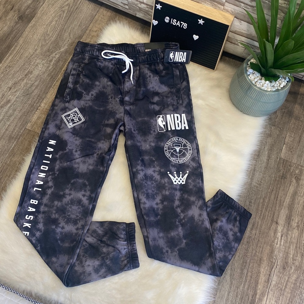 NBA National Basketball Assoc tie dye joggers